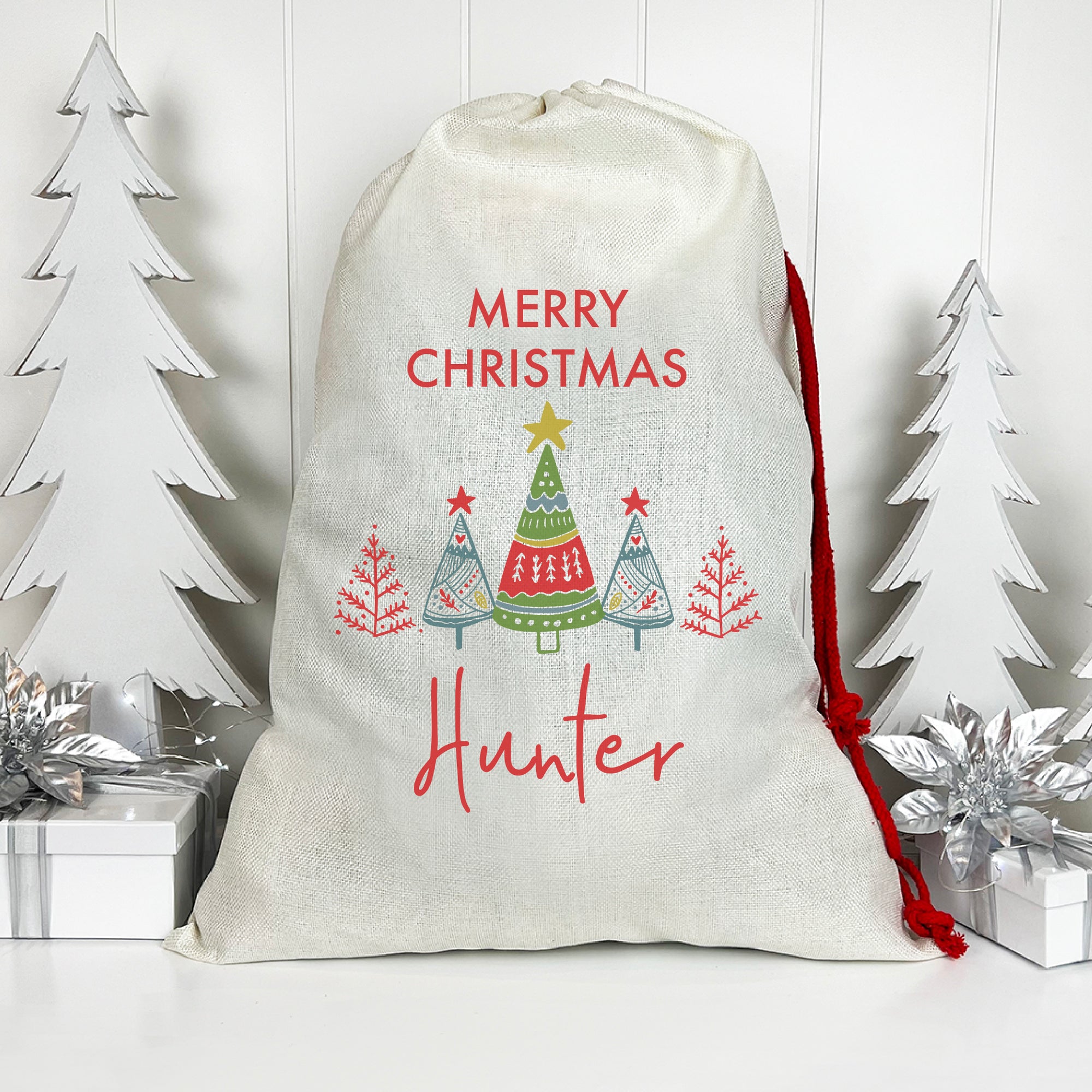 Bright Trees Santa Sack (Updated Design)