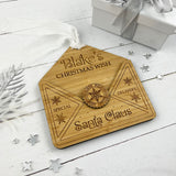 Personalised Christmas Wish Bamboo Envelope