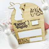 Easter Bunny Message Board