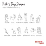 Line Illustration Double Arch Display (12 designs)