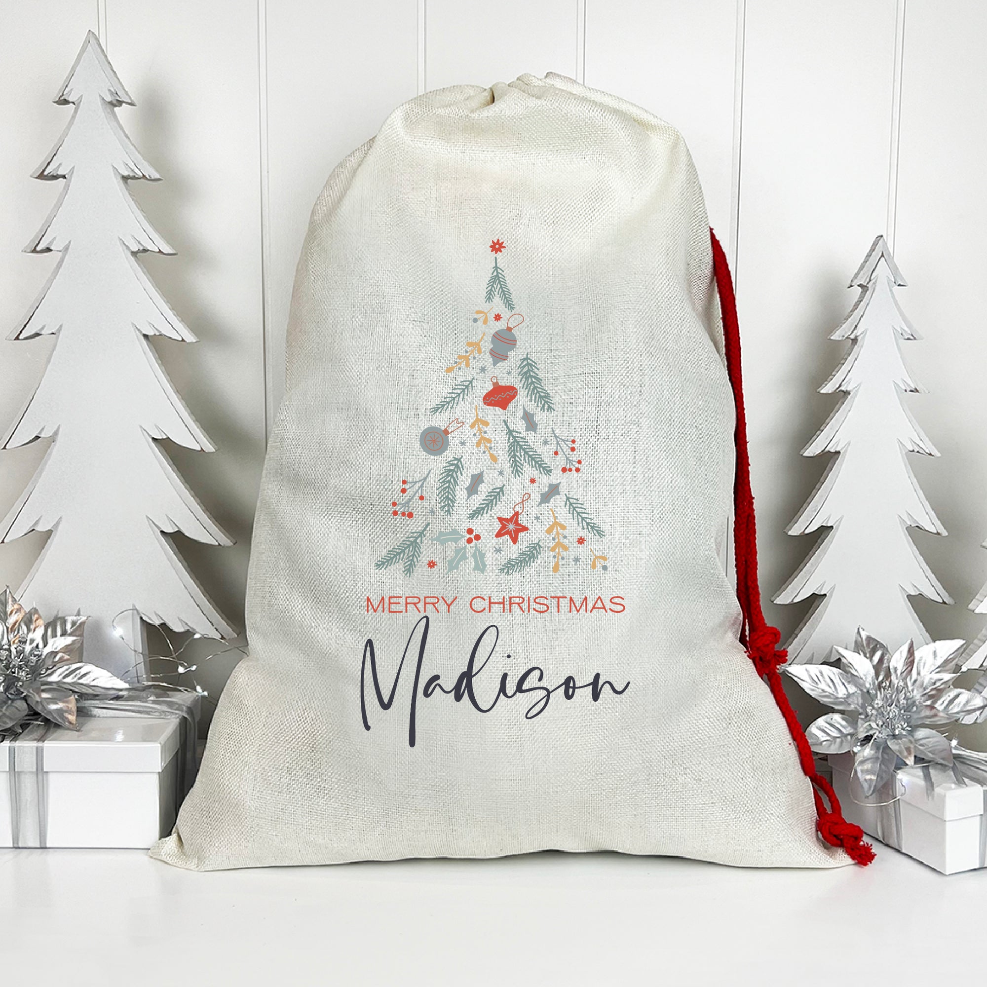 Foliage Tree Santa Sack (Updated Design)