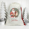 Gifting Santa & Reindeer Santa Sack (Updated Design)