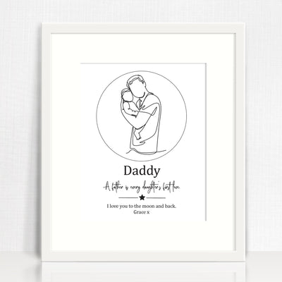 Line Illustration Personalised Prints (12 designs)