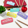 Personalised 3D Acrylic Name Badge (5 colours)