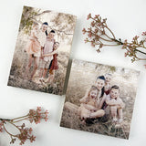 Personalised Square Wooden Photo Block