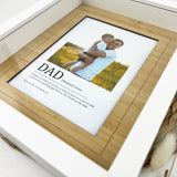 Framed Photo & Quote Keepsake With Bamboo Insert