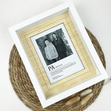 Framed Photo & Quote Keepsake With Bamboo Insert