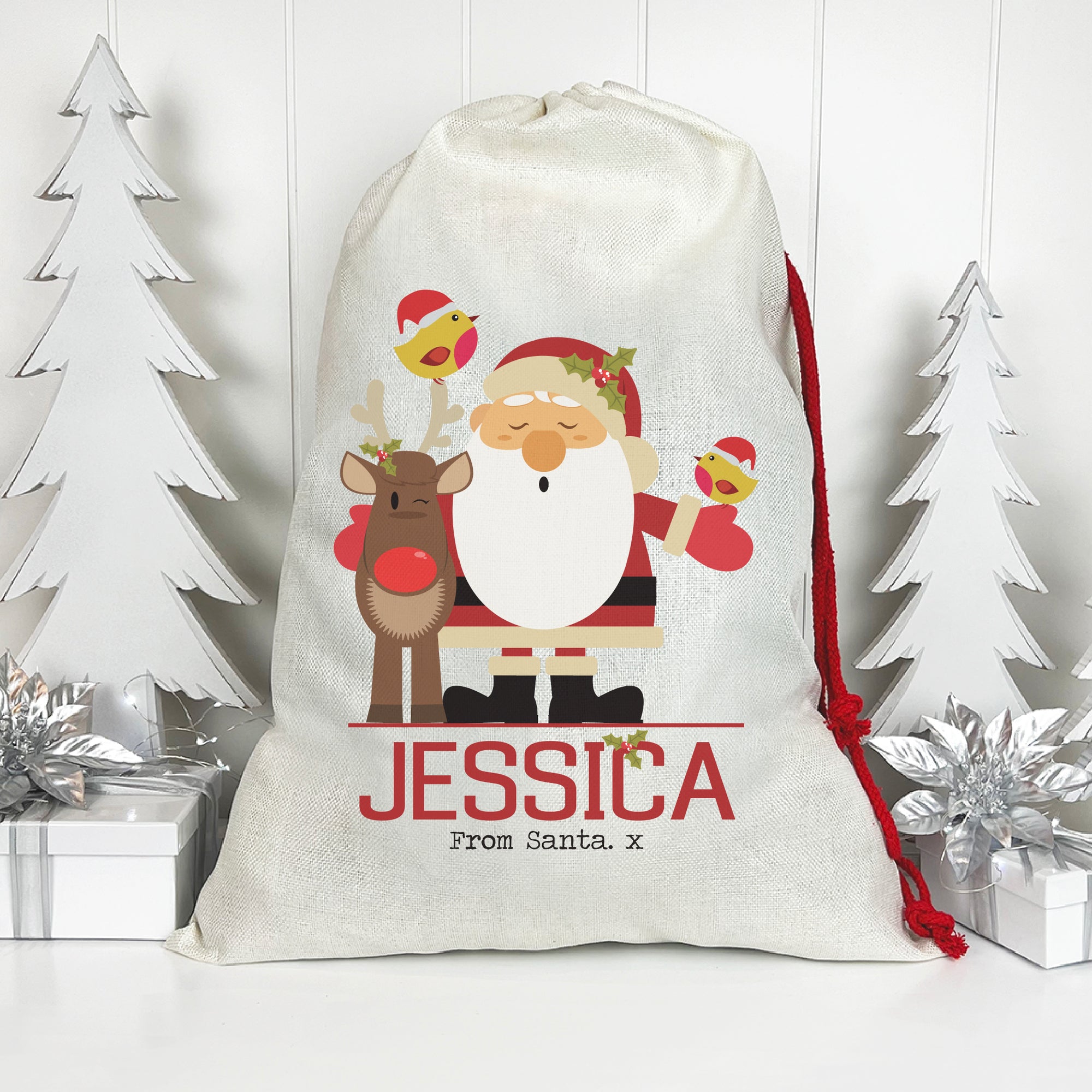 Santa And Friends Santa Sack (Updated Design