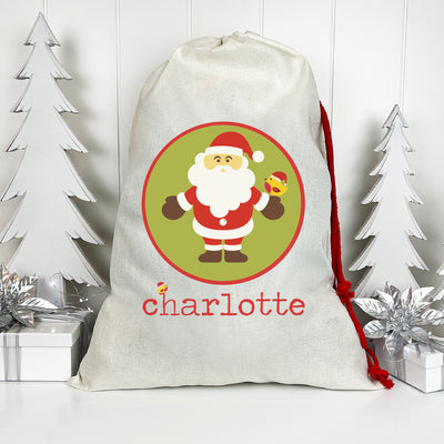 Santa Circle Santa Sack (Updated Design)