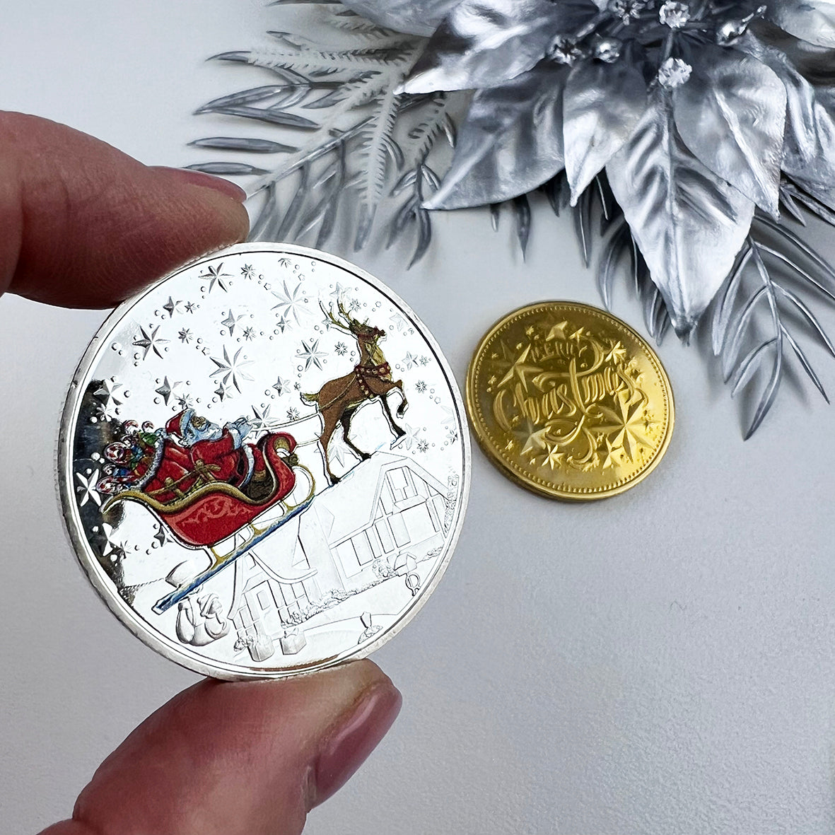 Santa's Magic Coin (2 colours)