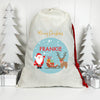 Santa In Snow Santa Sack (Updated Design)