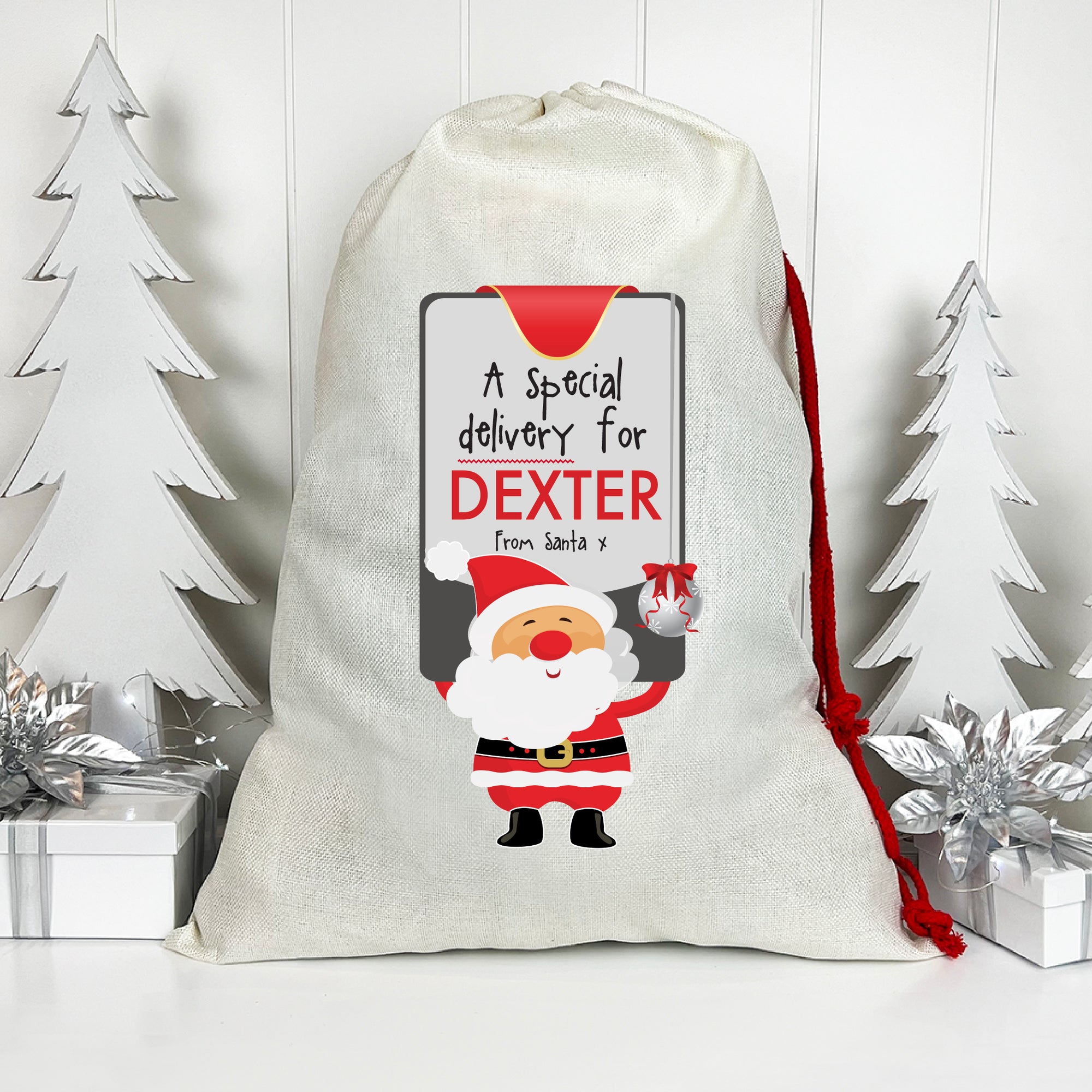 Santa Sign Santa Sack (Updated Design)