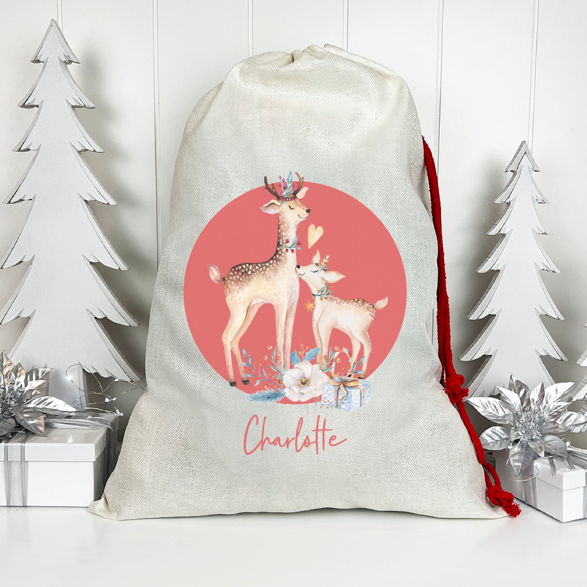 Sweet Deer Santa Sack (Updated Design)