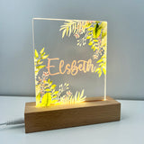 Sweet Vines Personalised Night Light