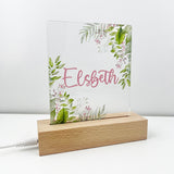 Sweet Vines Personalised Night Light