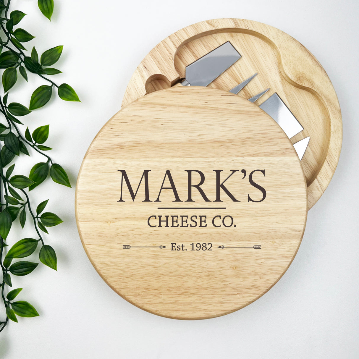 Cheese Co. Personalised Cheeseboard Set