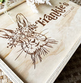 Personalised Vintage Easter Bunny Keepsake Box