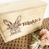 Personalised Vintage Easter Bunny Keepsake Box