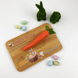 Personalised Easter Printed Bamboo Serving Board