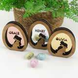 3D Egg Name Decorations - Mirror (3 colours)