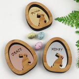 3D Egg Name Decorations - Mirror (3 colours)