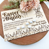 Personalised Vintage Easter Bunny Treats Board