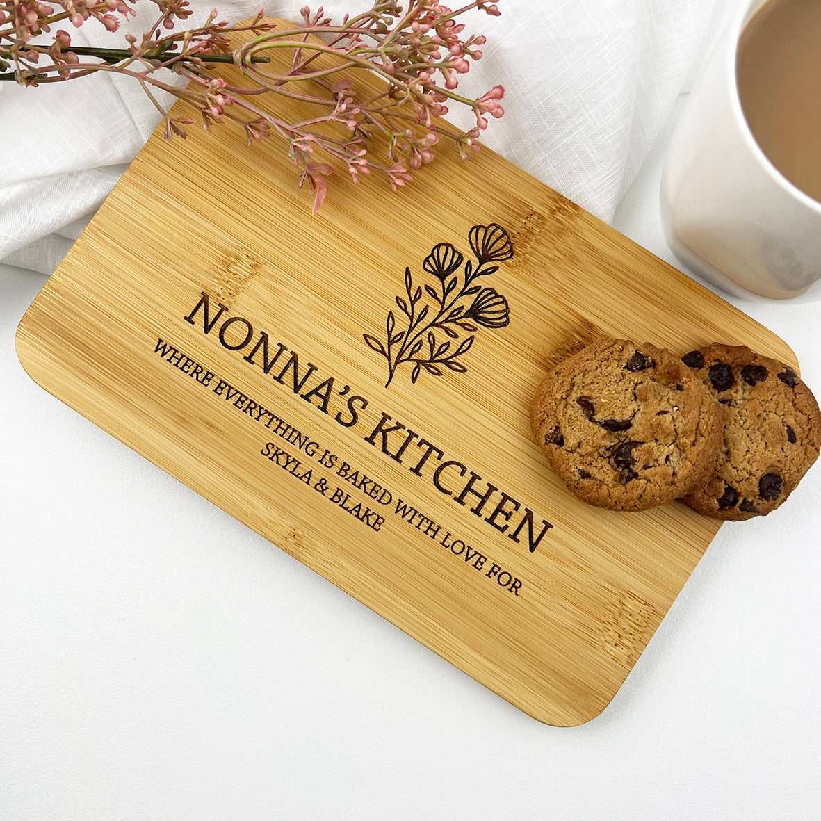 Flourish Kitchen Bamboo Serving Board