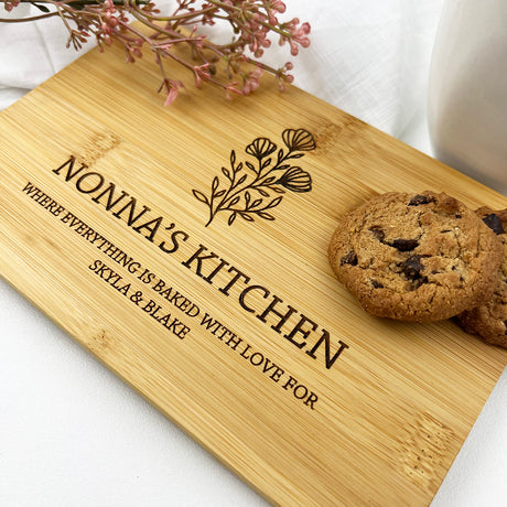 Flourish Kitchen Bamboo Serving Board