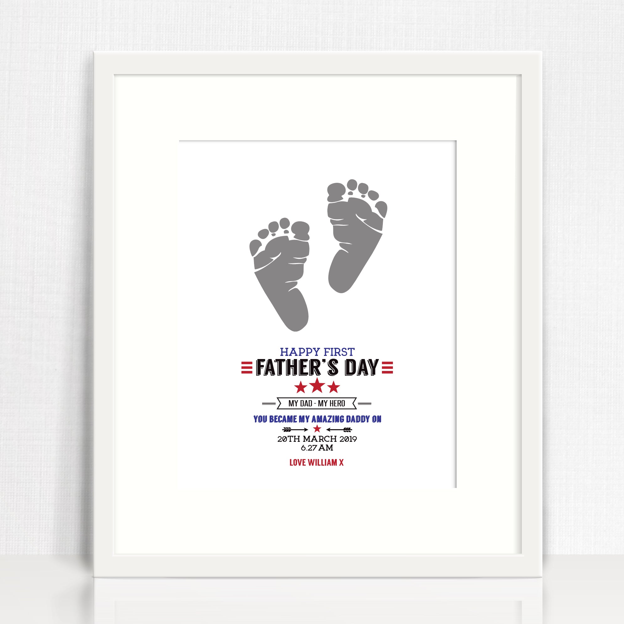Unique First Father's Day Gifts To Celebrate New Dads Custom Canvas Prints  - Oh Canvas