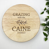 Dictionary Name Personalised Cheeseboard Set