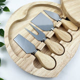 Happy Father's Day Personalised Cheeseboard Set