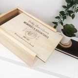 Personalised Memories & Adventures Keepsake Box