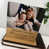 Personalised Photo Magnet & Stand