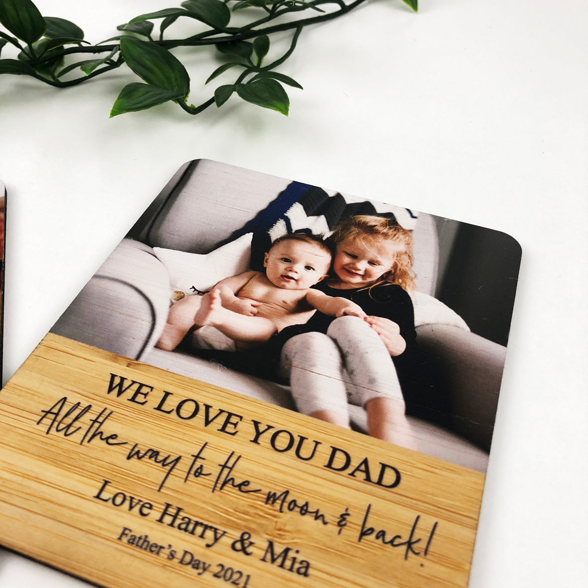 Personalised Photo Magnet & Stand