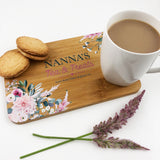 Tea & Treats Bamboo Serving Board