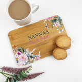 Tea & Treats Bamboo Serving Board