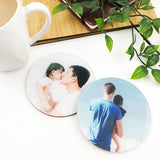 Double Sided Personalised Photo Coaster