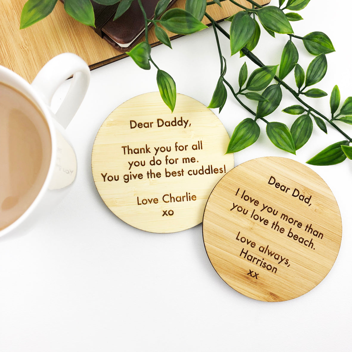 Double Sided Personalised Photo Coaster