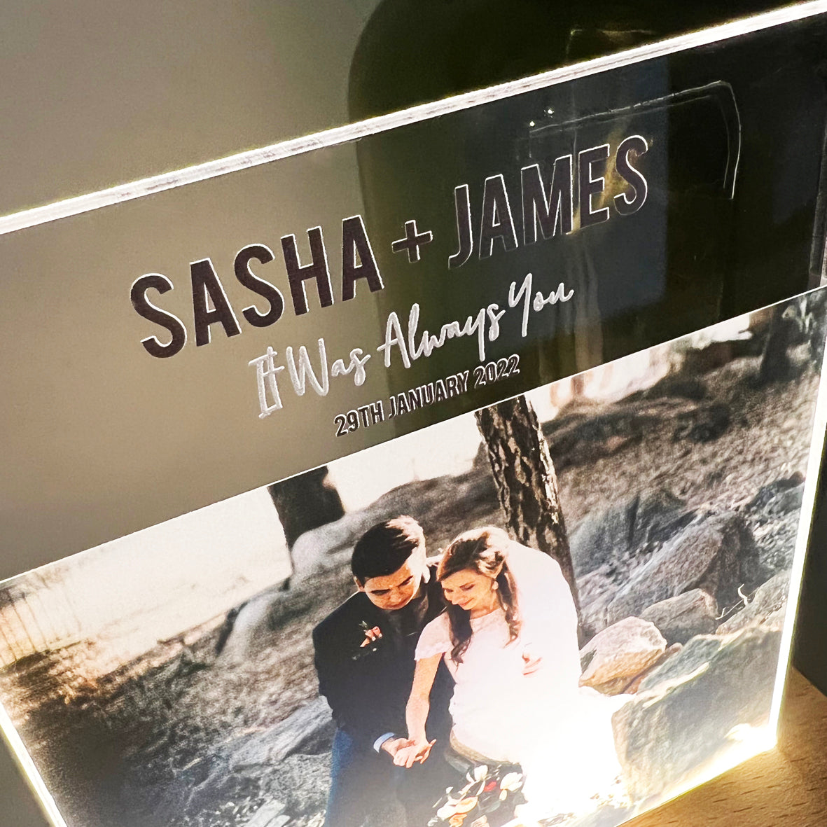 Photo Memories Personalised Night Light